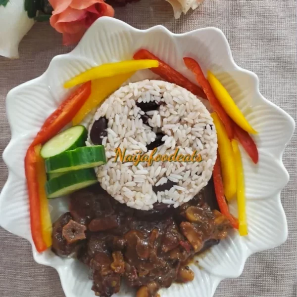 Rice & Peas with Oxtails